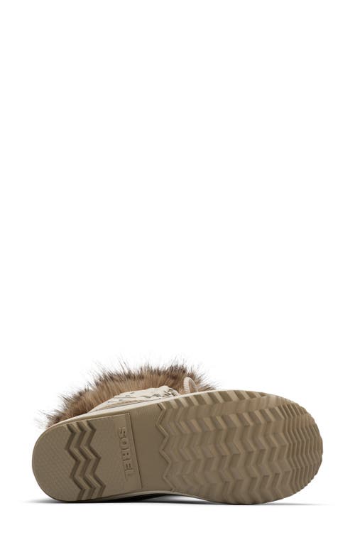 Shop Sorel Joan Of Arctic Waterproof Boot In Fawn/omega Taupe