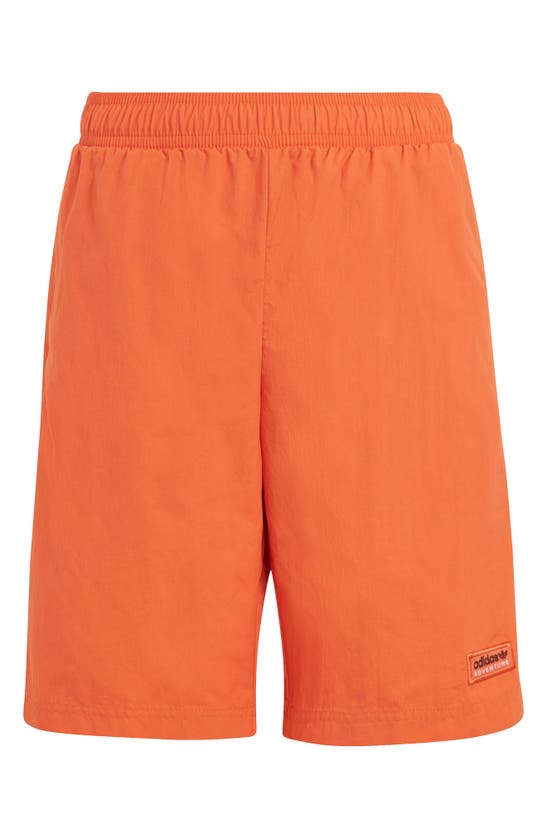 Adidas Originals Adidas Little Kids' And Kids' Originals Adventure Shorts In Craft Orange