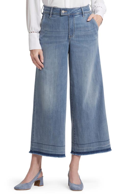 NYDJ Mona High Waist Crop Wide Leg Jeans at Nordstrom,