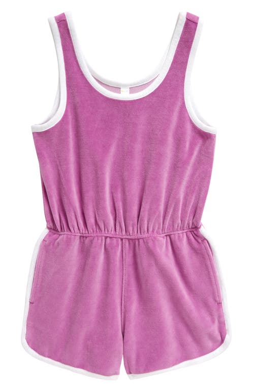 zella Kids' Chill Vibes Terry Tank Romper at