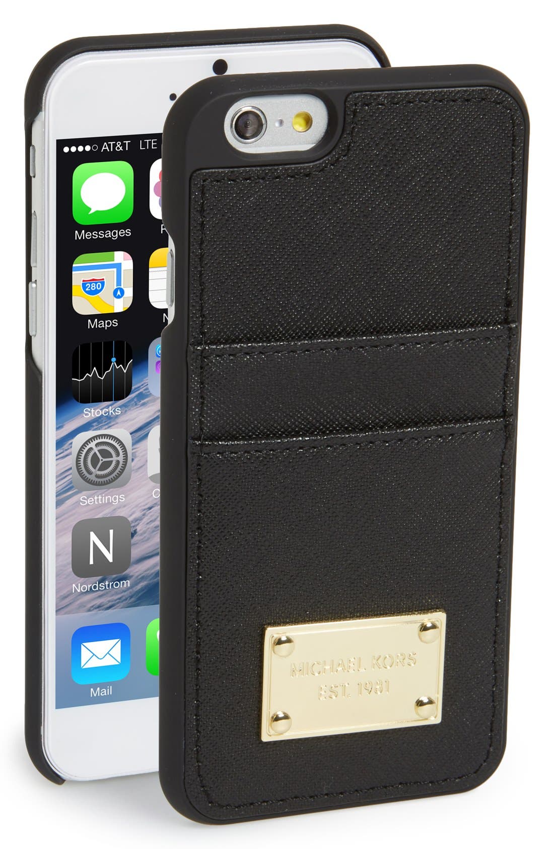 michael kors iphone x case with card holder