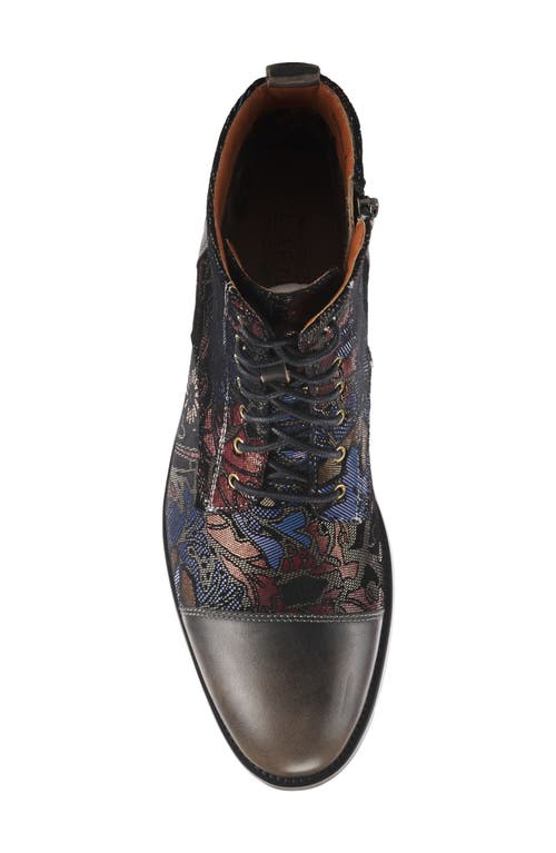 Shop L'artiste By Spring Step Elton Bootie In Grey Multi