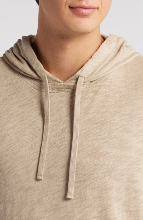 Shop Atm Anthony Thomas Melillo Slub Cotton Pullover Hoodie In Rye