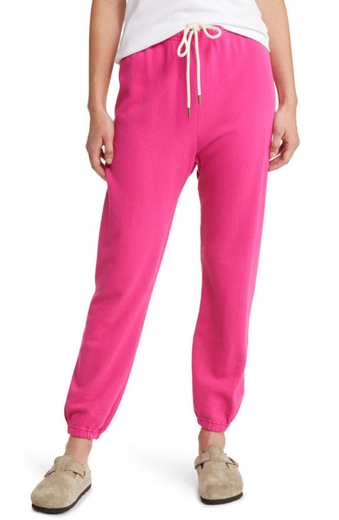 Women's High-Rise Sweatpants - Universal Thread™ Pink 3X