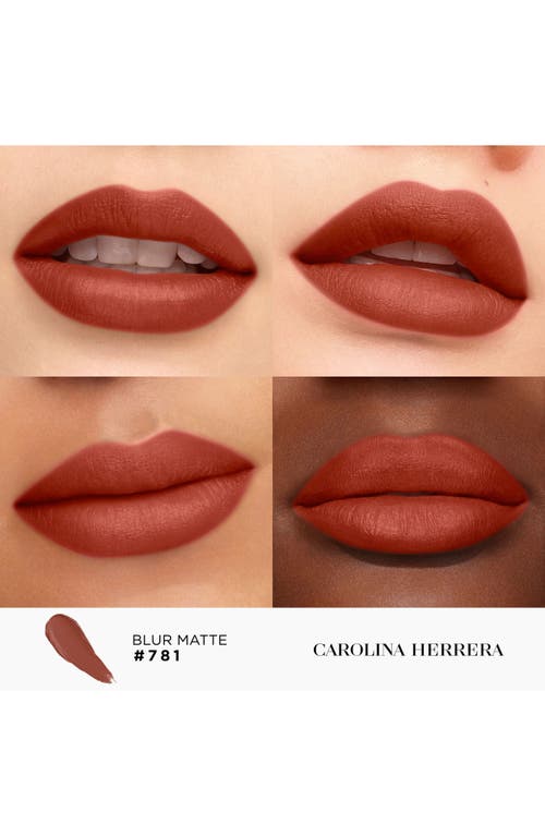 Carolina Herrera Fabulous Kiss Blur Matte Lipstick Refill In 781 Peanut