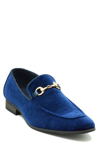 La Milano Barney Bit Loafer In Navy
