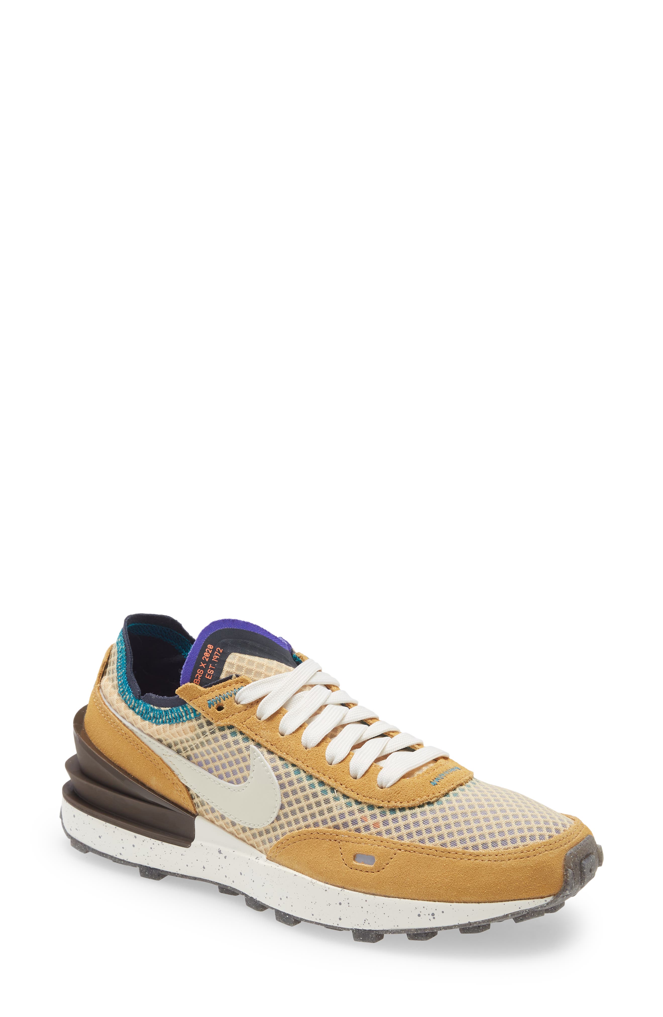 tan coloured nike trainers