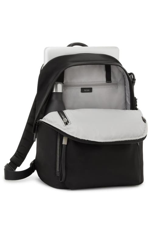 Shop Tumi Voyageur Halsey Backpack In Black/gunmetal