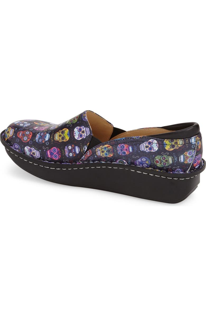 Alegria by PG Lite Debra Slip-On, Alternate, color, Sugar Skulls Leather