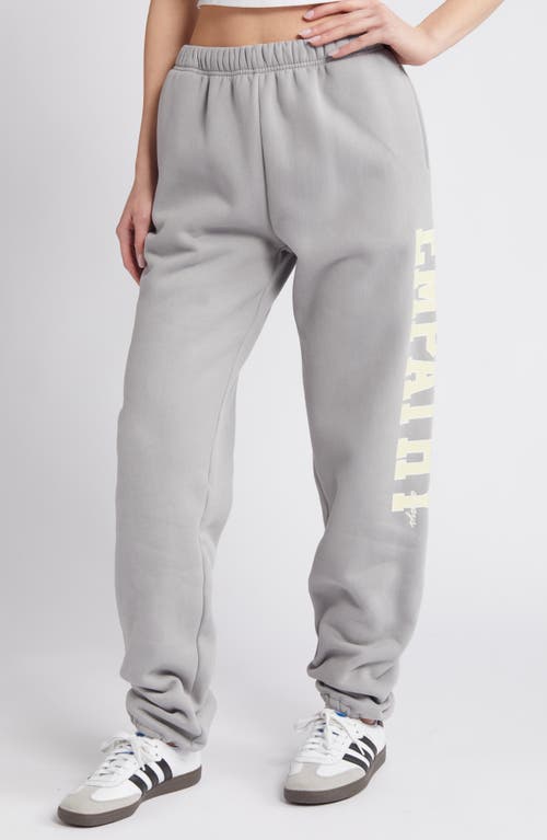 THE MAYFAIR GROUP THE MAYFAIR GROUP WAYS TO SHOW EMPATHY FLEECE JOGGERS 