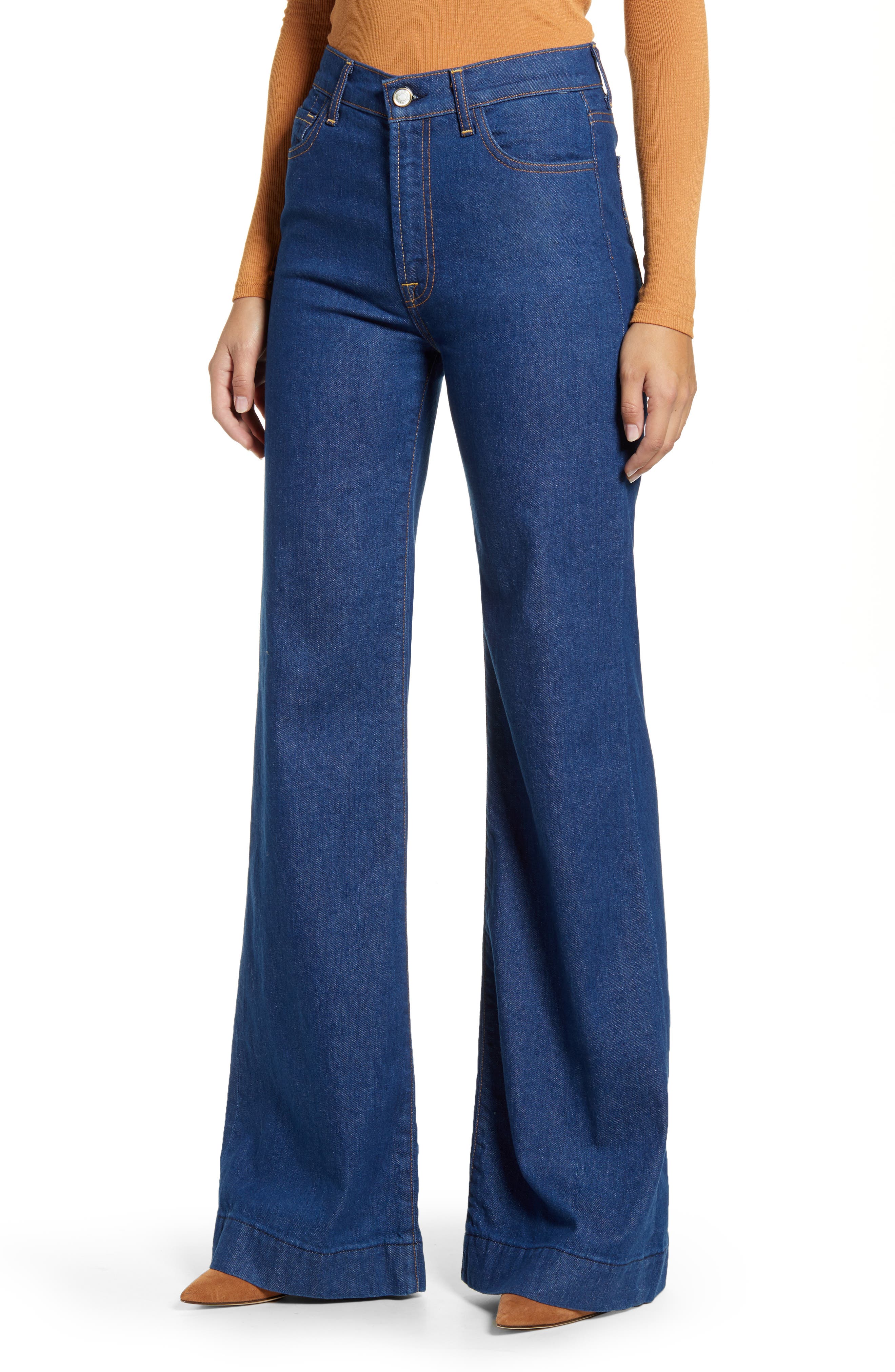 7 for all mankind a pocket flare jeans