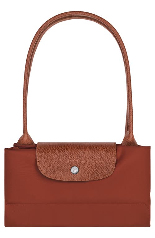 Shop Longchamp Large Le Pliage Tote In Chesnut