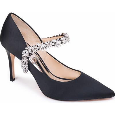 Badgley Mischka Esperanza Embellished Pump- Black