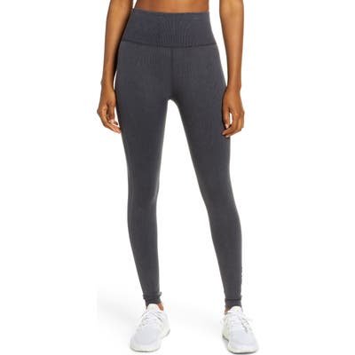 Soul By Soulcycle Miner Multi Rib Seamless Tights, Black