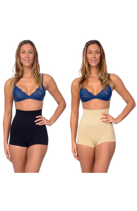 Wear your own Bra Bodysuit shaper with Targeted Double Front Panel