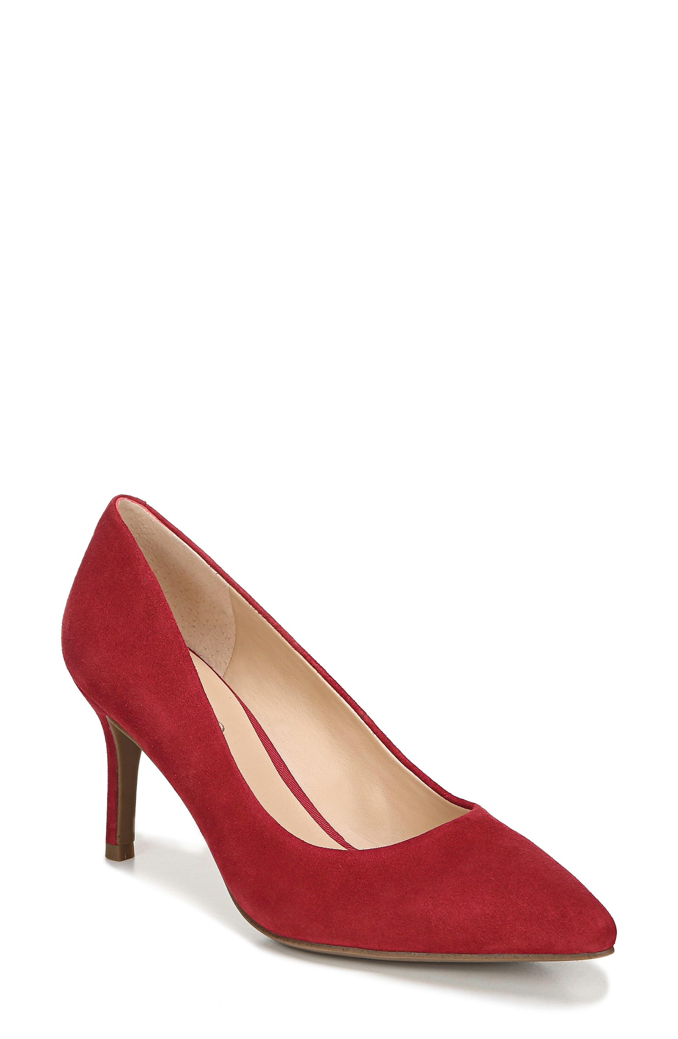 UPC 736716097132 product image for Women's Franco Sarto Bellini Pump, Size 9 M - Red | upcitemdb.com