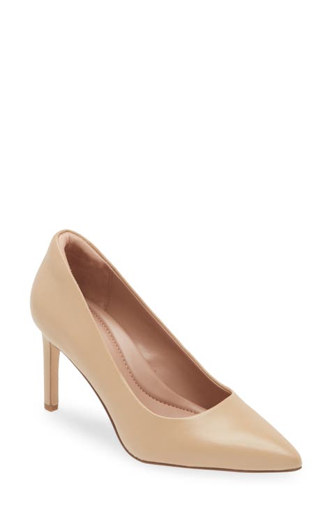 Nordstrom cheap nude pumps