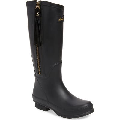 Joules Collette Waterproof Rain Boot, Black
