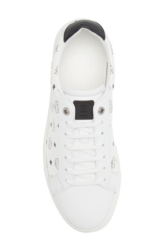 Shop Mcm Terrain Sneaker In White