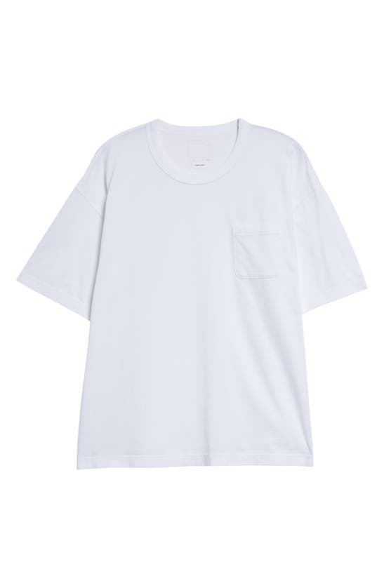 Shop Visvim Ultimate Jumbo Cotton T-shirt In White