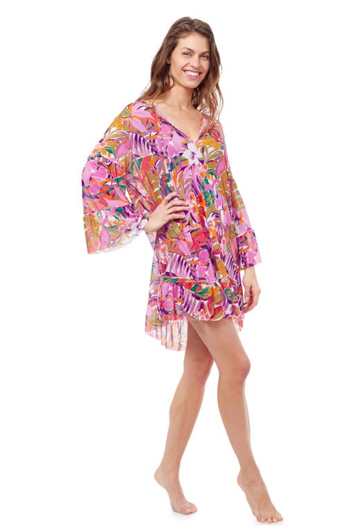 Profile By Gottex Tropikaia Cover-up Dress Multi at Nordstrom,