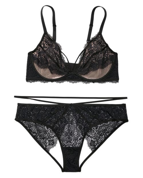 Shop Adore Me Jenni Unlined Plunge Bra In Black