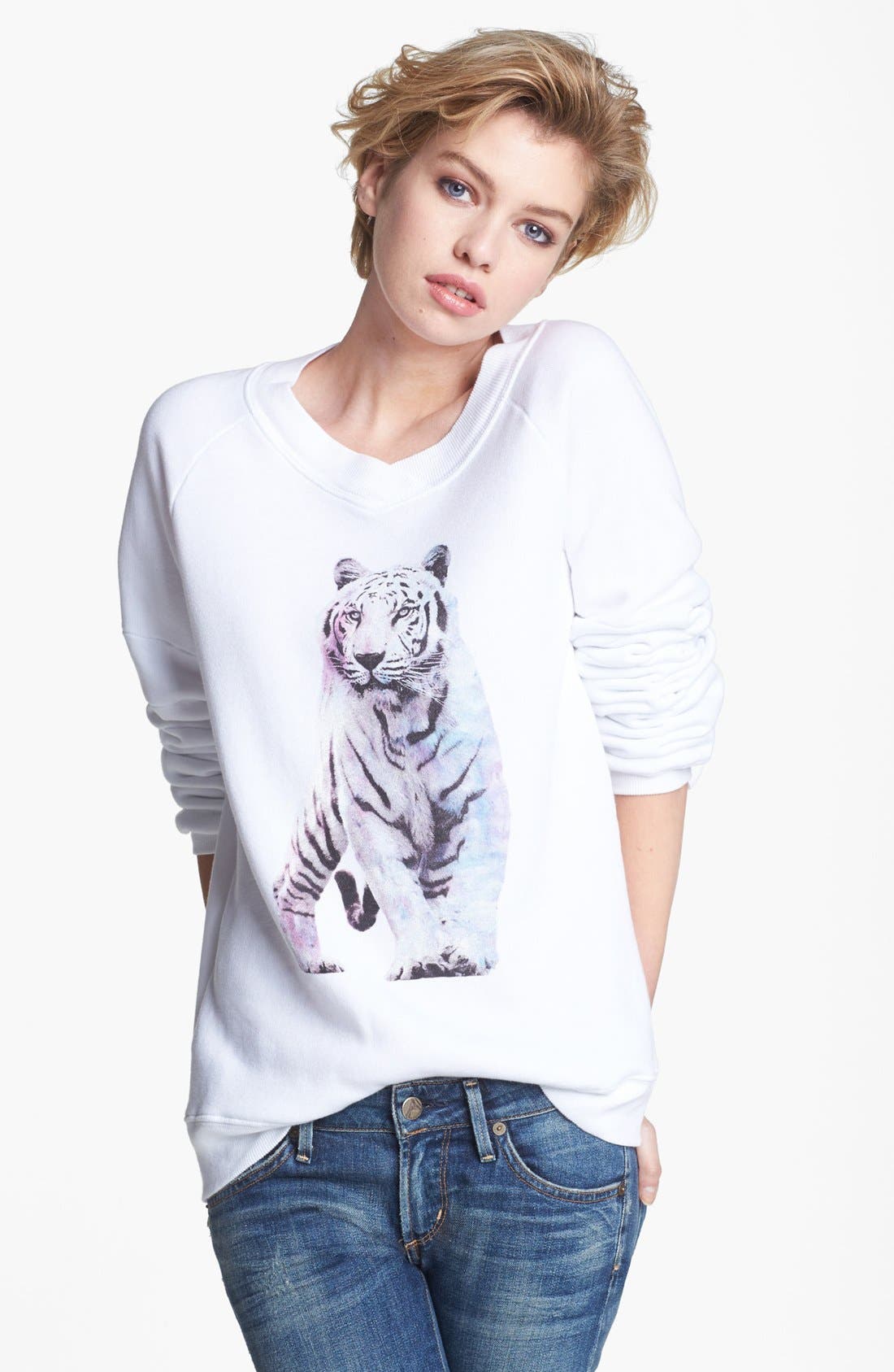 wildfox tiger sweatshirt