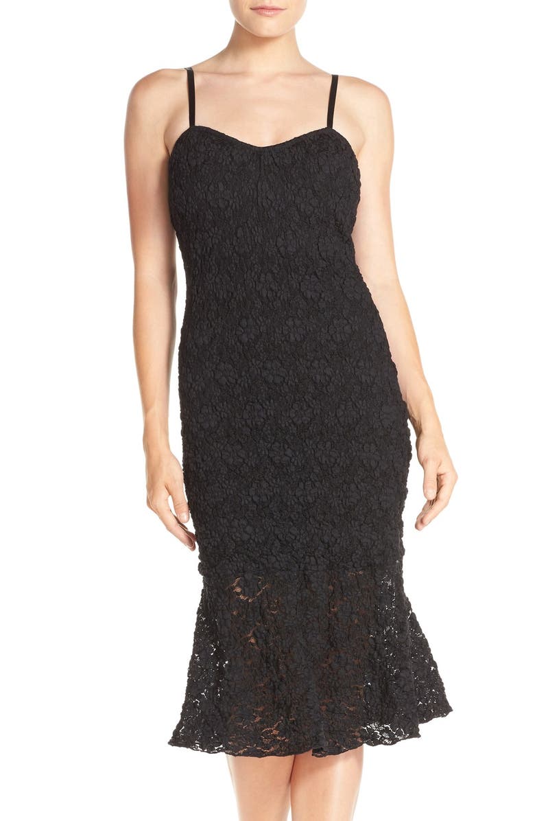 French Connection Havana Lace Midi Dress | Nordstrom