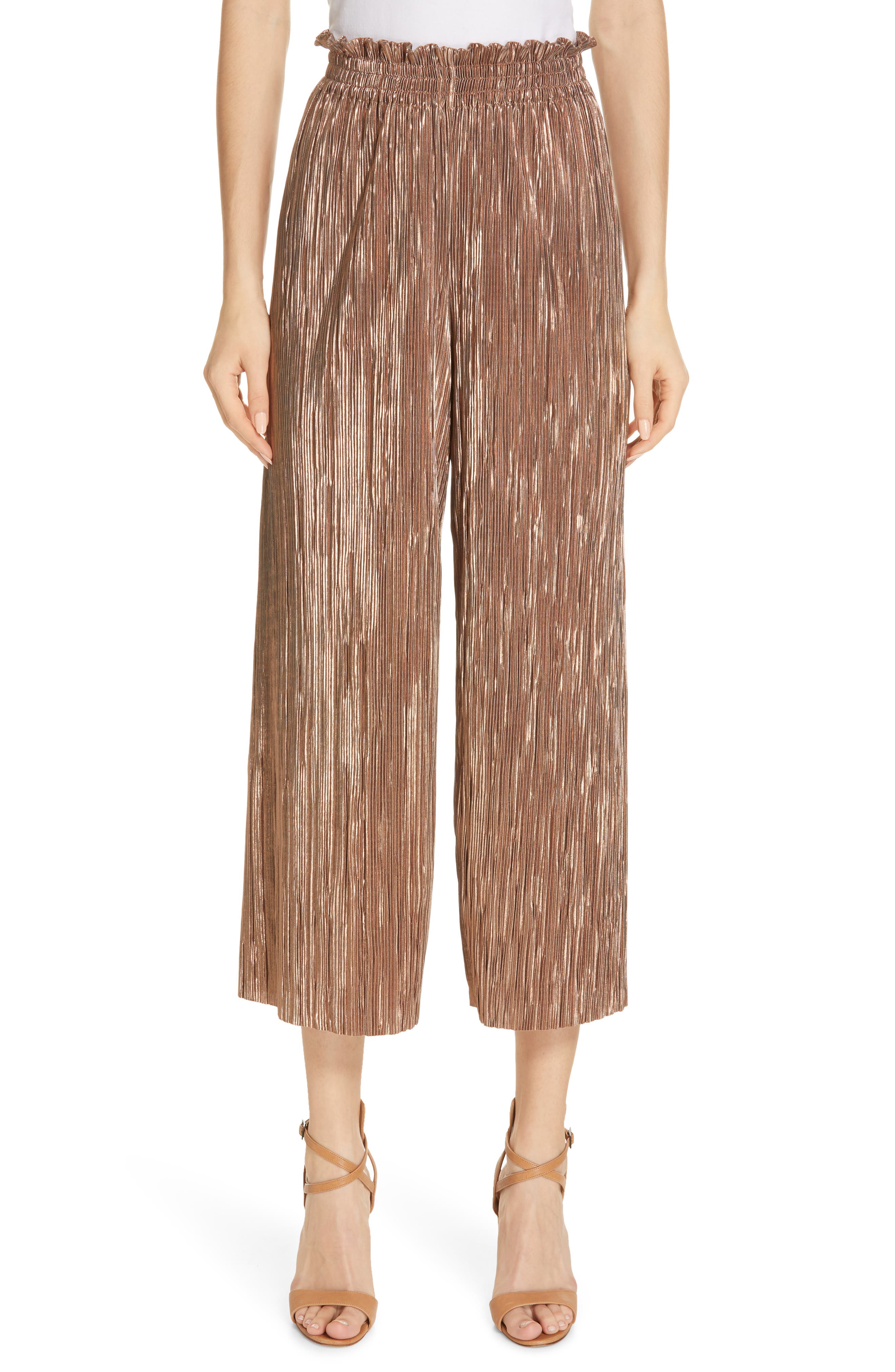 alice and olivia paperbag jeans