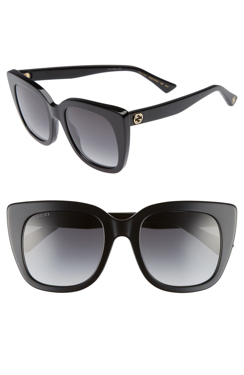 Collectief dutje Tandheelkundig Gucci 51mm Cat Eye Sunglasses | Nordstrom