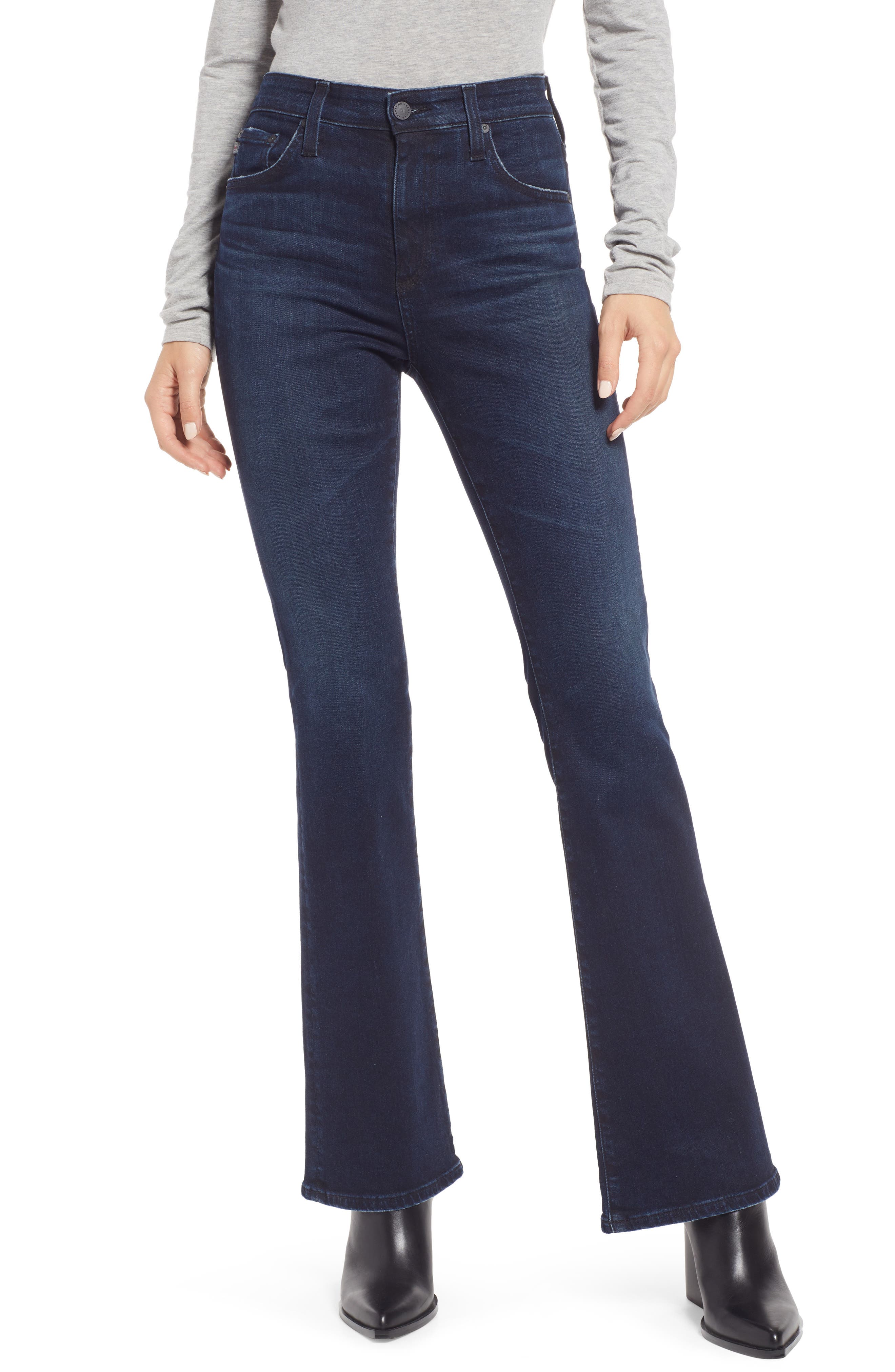 AG Farrah High Waist Bootcut Jeans in 3 Years Highrise