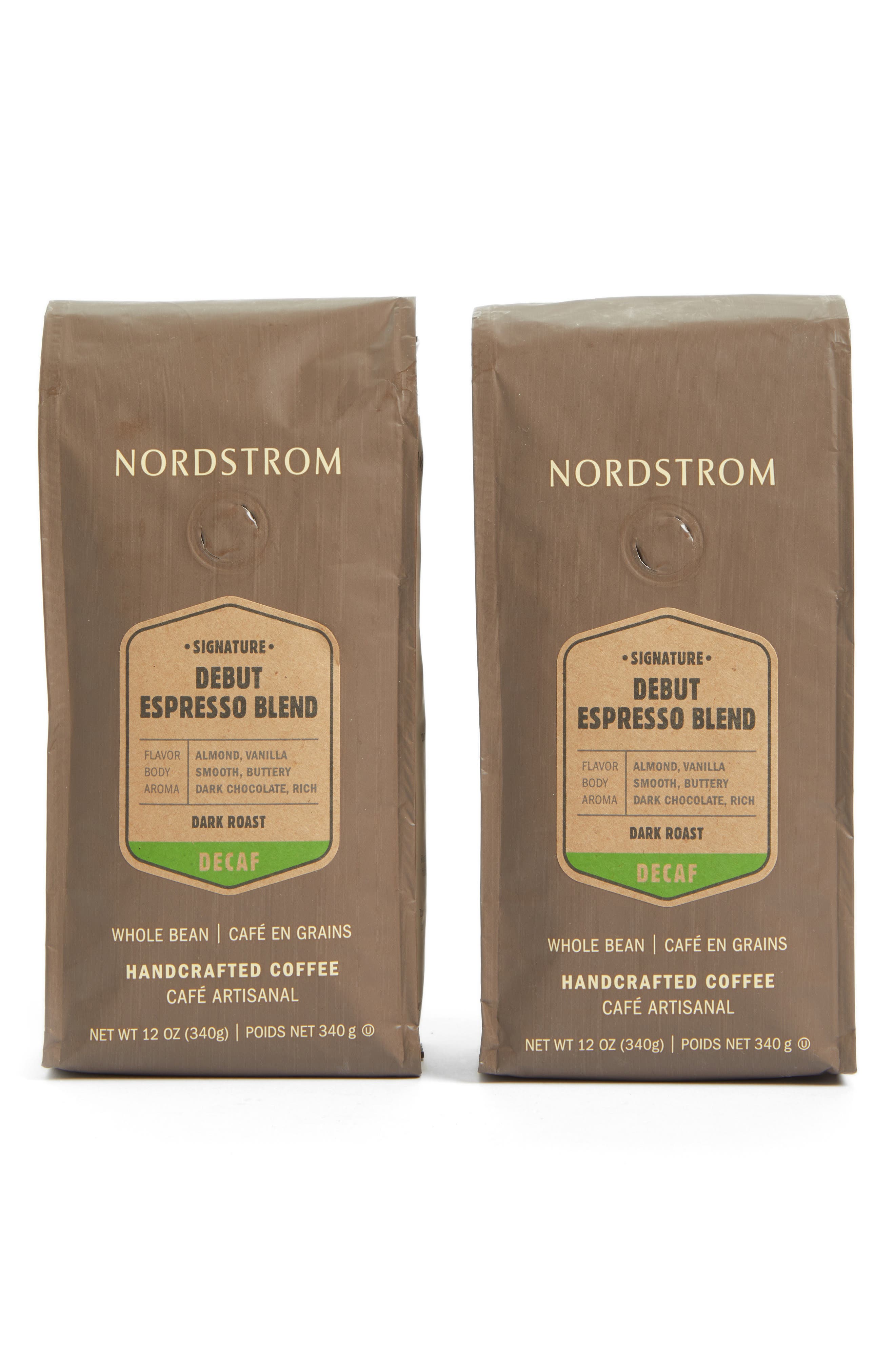 Nordstrom Coffee 'Debut Espresso Blend Decaf' Whole Bean Coffee (2