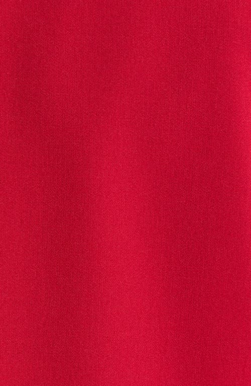 Kasper Rolled Cuff Three Quarter Sleeve Blazer In Fire Red