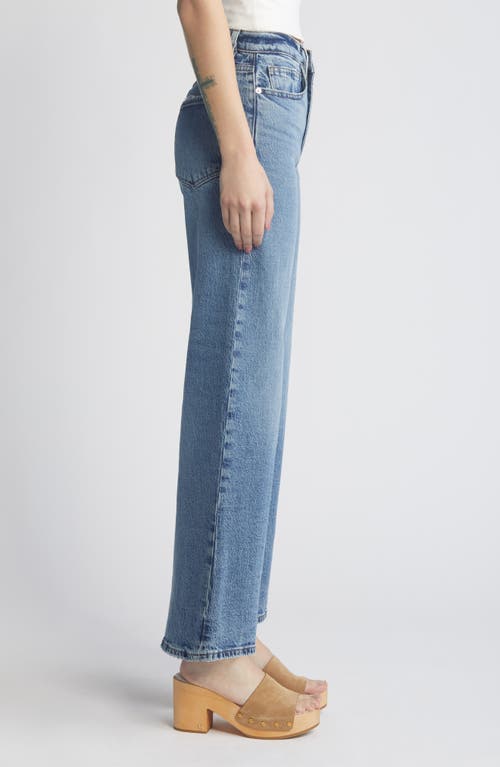 Frame Le Pixie Jane Ankle Wide Leg Jeans In Lomina