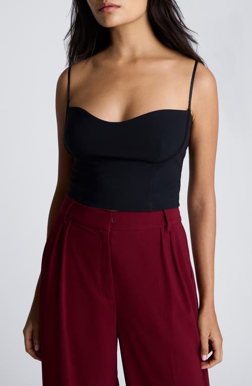 Kenneth Cole Bustier Camisole In Black