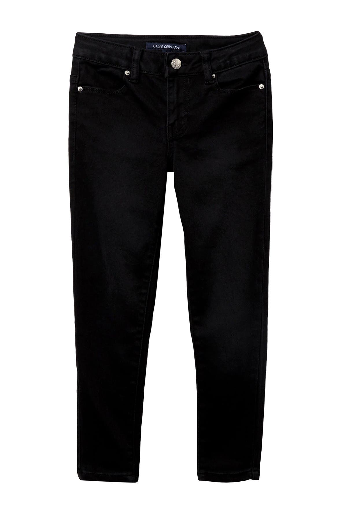 calvin klein ultimate skinny jeans black