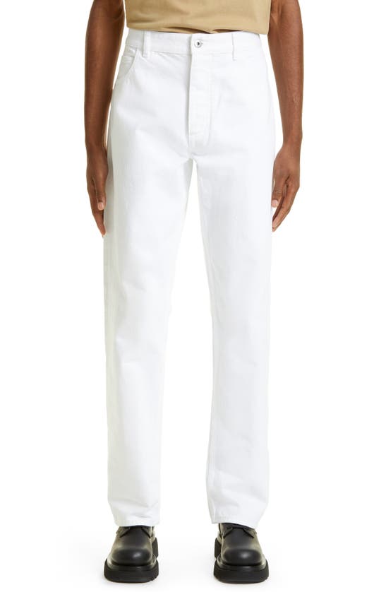Bottega Veneta Denim Trousers Pants In White