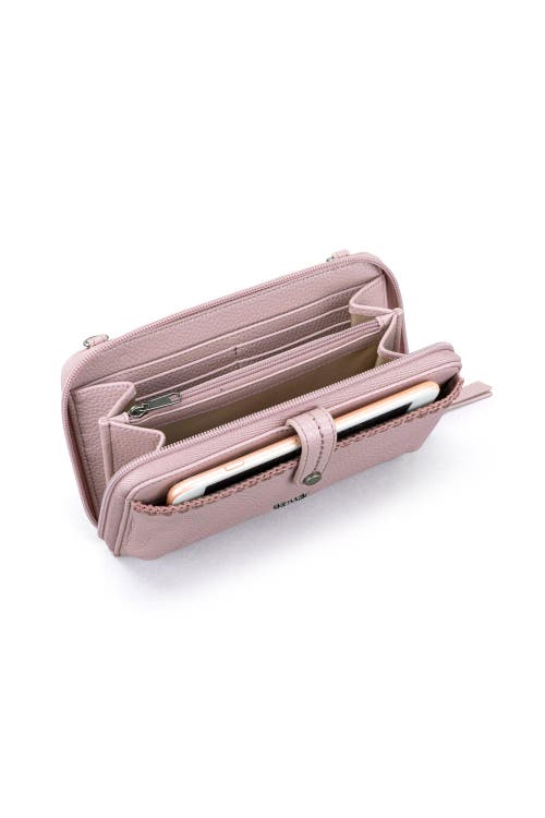 The Sak Iris Smartphone Crossbody In Rosewood