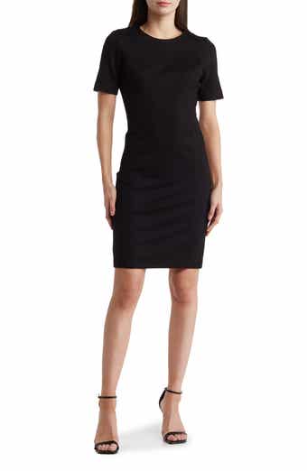 Tahari cap sales sleeve sheath dress