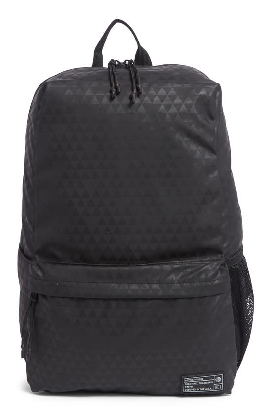 Hex Aspect Water Resistant Backpack In Black Triangle