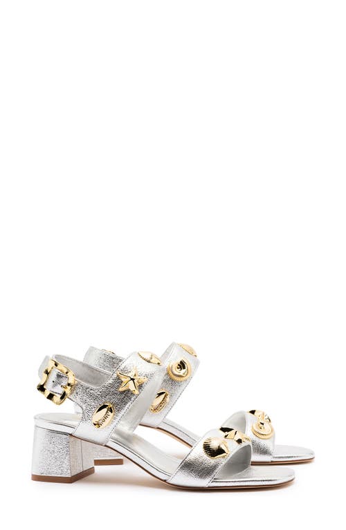 Larroudé Madison Sandal Silver at Nordstrom,