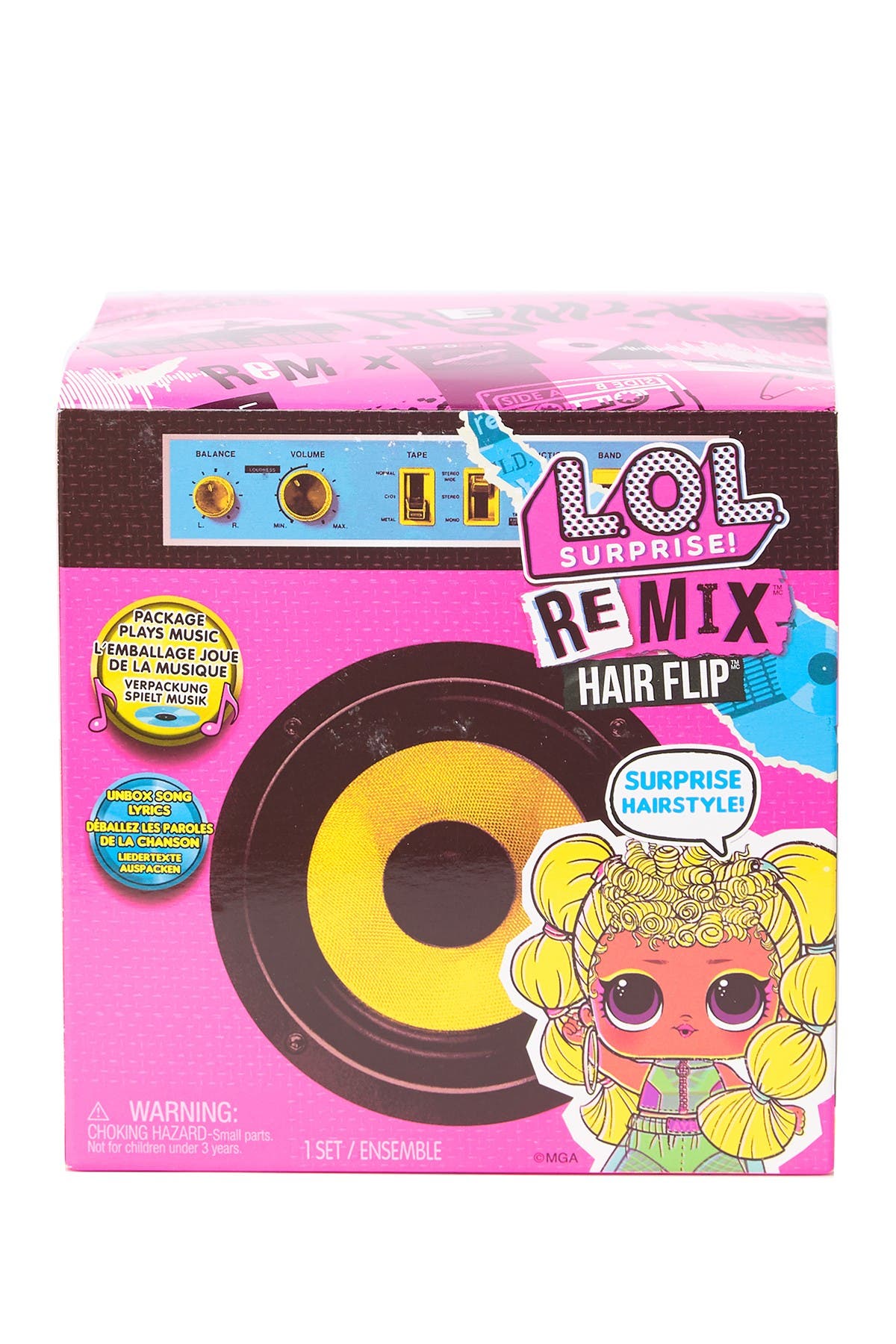 L O L Surprise Remix Hair Flip Dolls 15 Surprises With Hair Reveal Music Nordstrom Rack