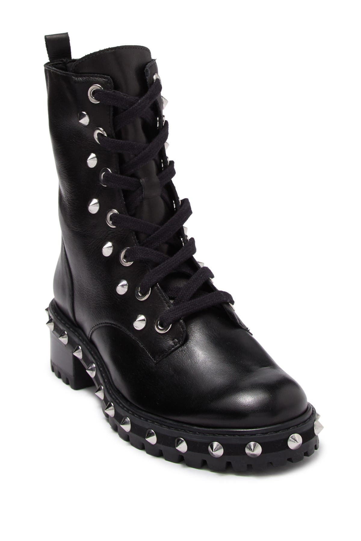 schutz studded boots