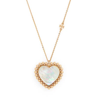 Tory Burch Heart Pendant Necklace
