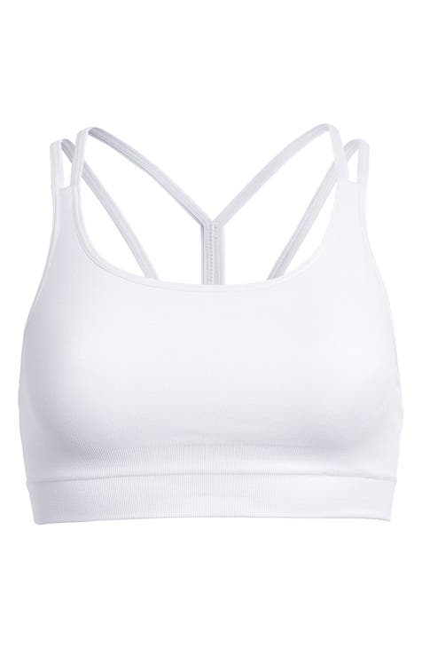 Generic High Impact Sports Bras For Women Sports Bras For Workout Yoga Bras（White）