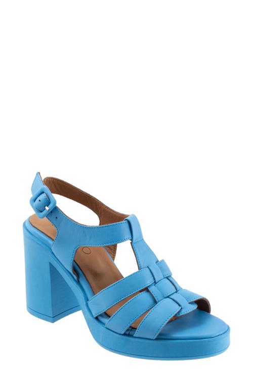 Lana Platform Sandal in Blue