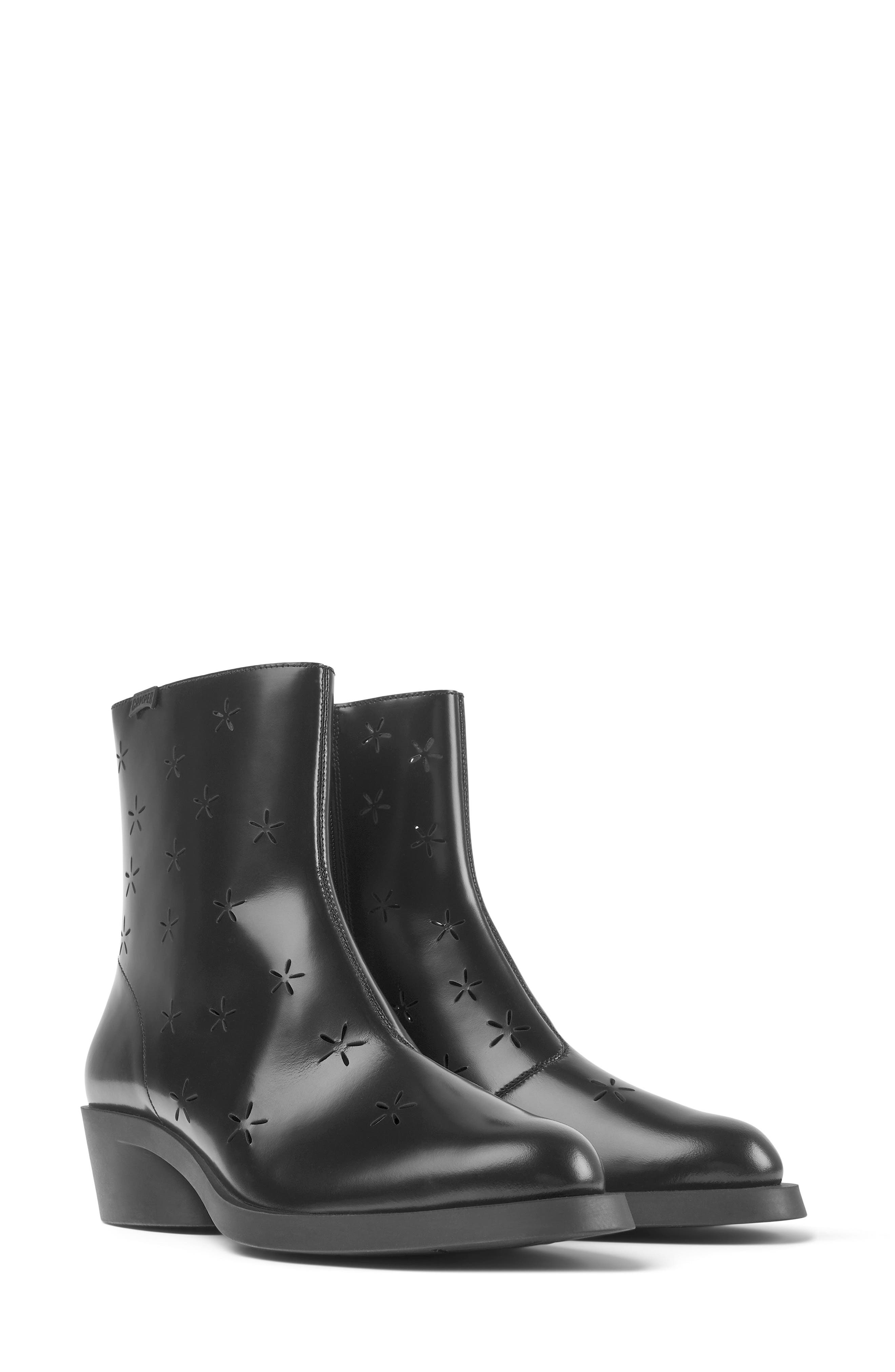 Camper Karole Block-heel Boots - Black