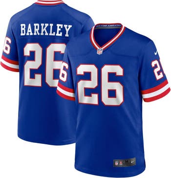 Men's Nike Saquon Barkley White New York Giants Alternate Game Jersey