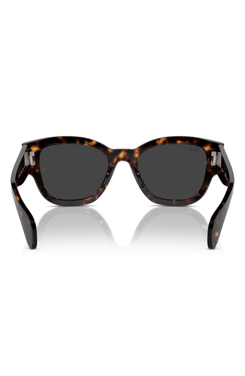 Ray Ban Ray-ban Jorge 52mm Polarized Square Sunglasses In Havana