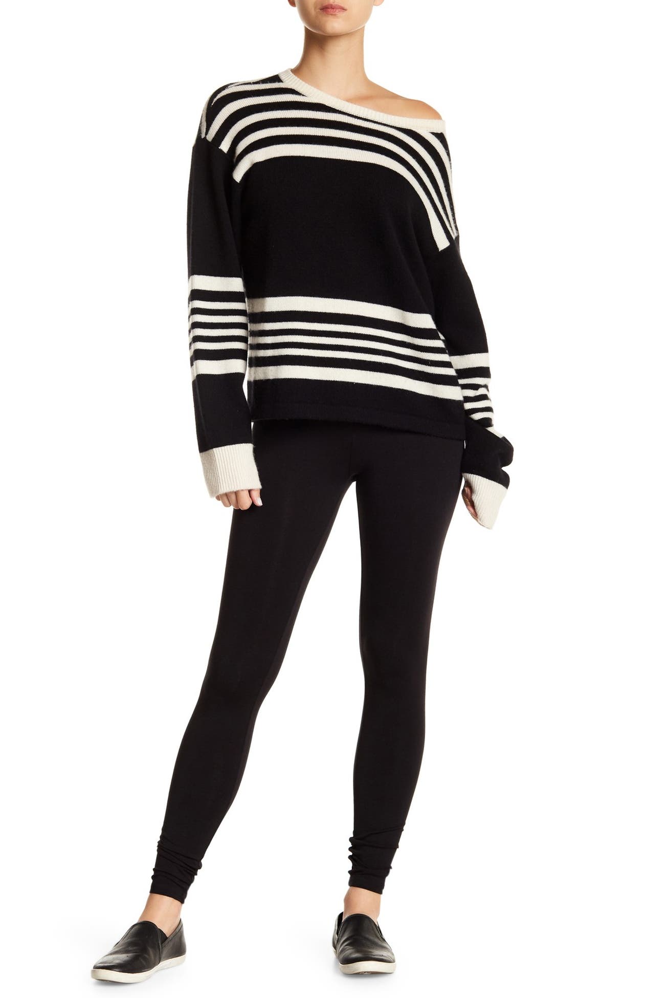 HUE Solid Leggings Nordstrom Rack